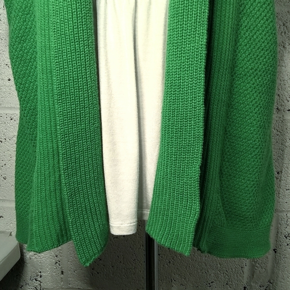 Apt. 9 Small Green Open Green Knit Cardigan W/ Top - Picture 5 of 11